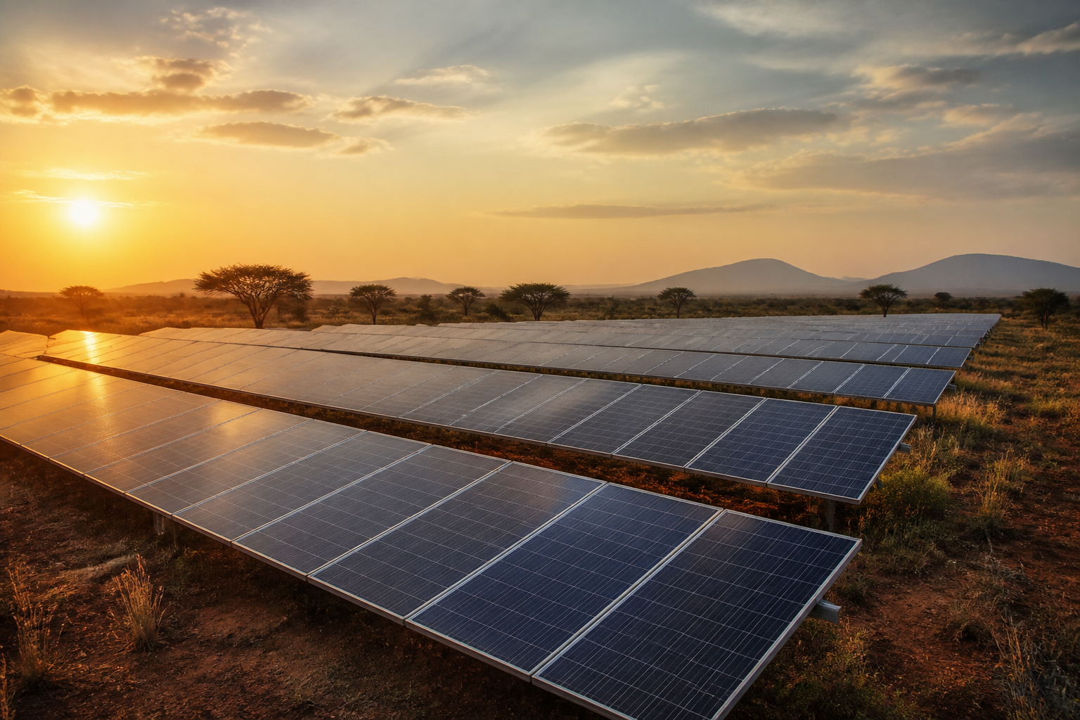 Étude centrale solaire 50MW